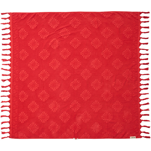 2026 Rip Curl Gemischtes Jacquard-Jumbo-Handtuch 01HWTO - Red